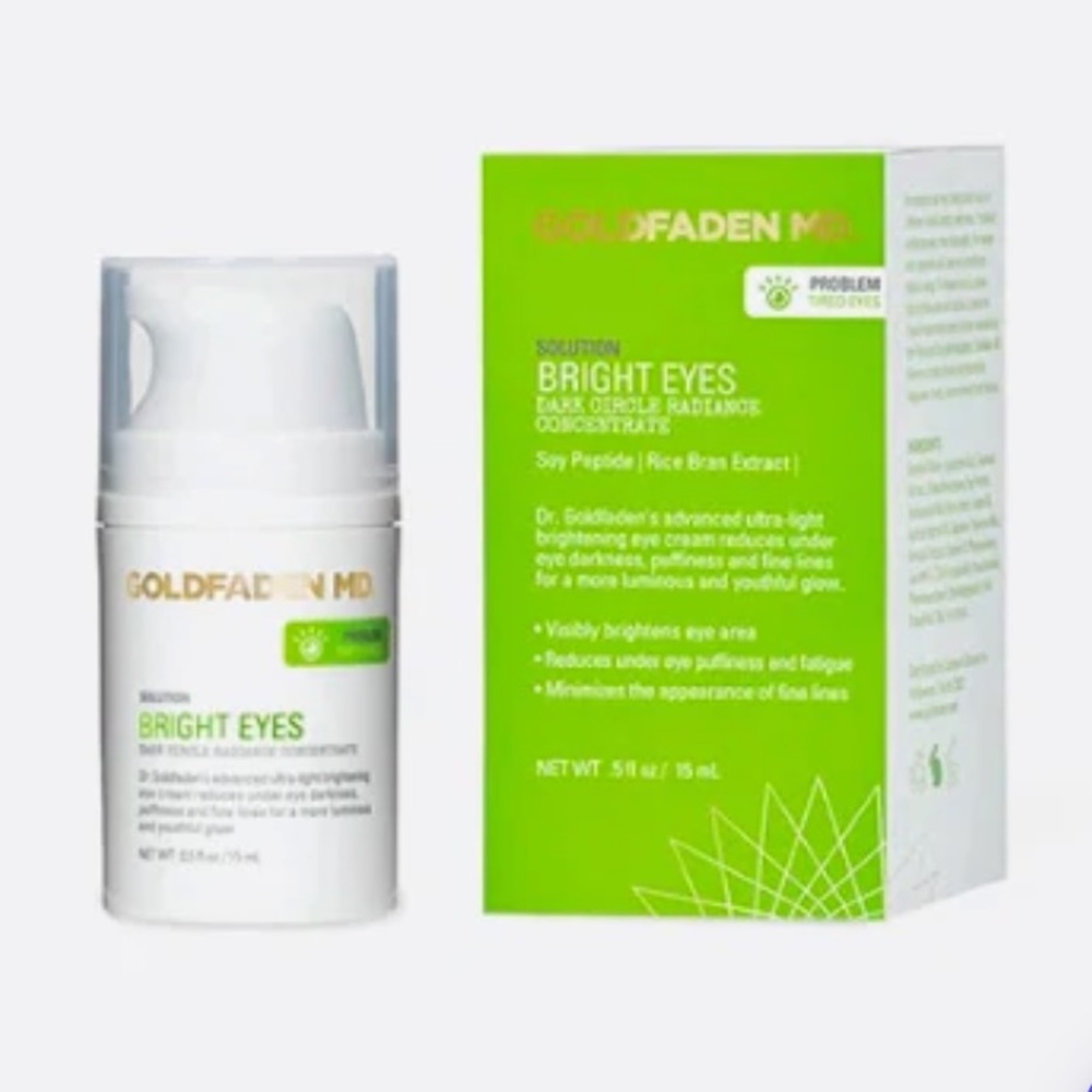 Bright eyes cream: Goldfaden MD